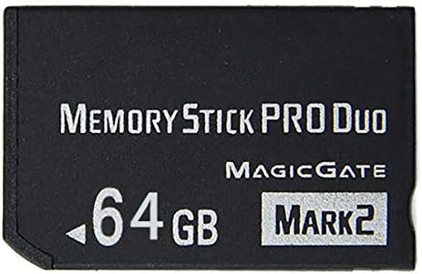 LICHIFIT 32GB Memory Stick Pro Duo Memory Card Thumb Drive Flash Drive Bulk for Sony PSP 2000 3000 High-speed Black