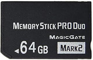 LICHIFIT 32GB Memory Stick Pro Duo Memory Card Thumb Drive Flash Drive Bulk for Sony PSP 2000 3000 High-speed Black
