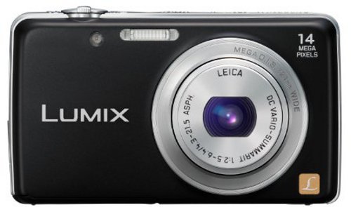 Panasonic Lumix DMC-FS40EG-K Digitalkamera (14 Megapixel, 5-fach opt. Zoom, 6,7 cm (2,6 Zoll) Display, 24mm Weitwinkel… – Bild 4