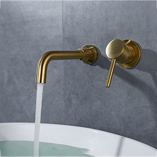 Mitigeur mitigeur de lavabo avec bec pivotant et commande unique eau chaude et froide