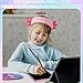 Fanfanwin Axolotl Gifts Set for Women Daughter, Valentines Pink Axolotl Lovers Gift Accessories for Birthday, Diary with Lock, Flannel Blanket, LCD Drawing Tablet, Bag, Keychain, Eye Mask, Headband