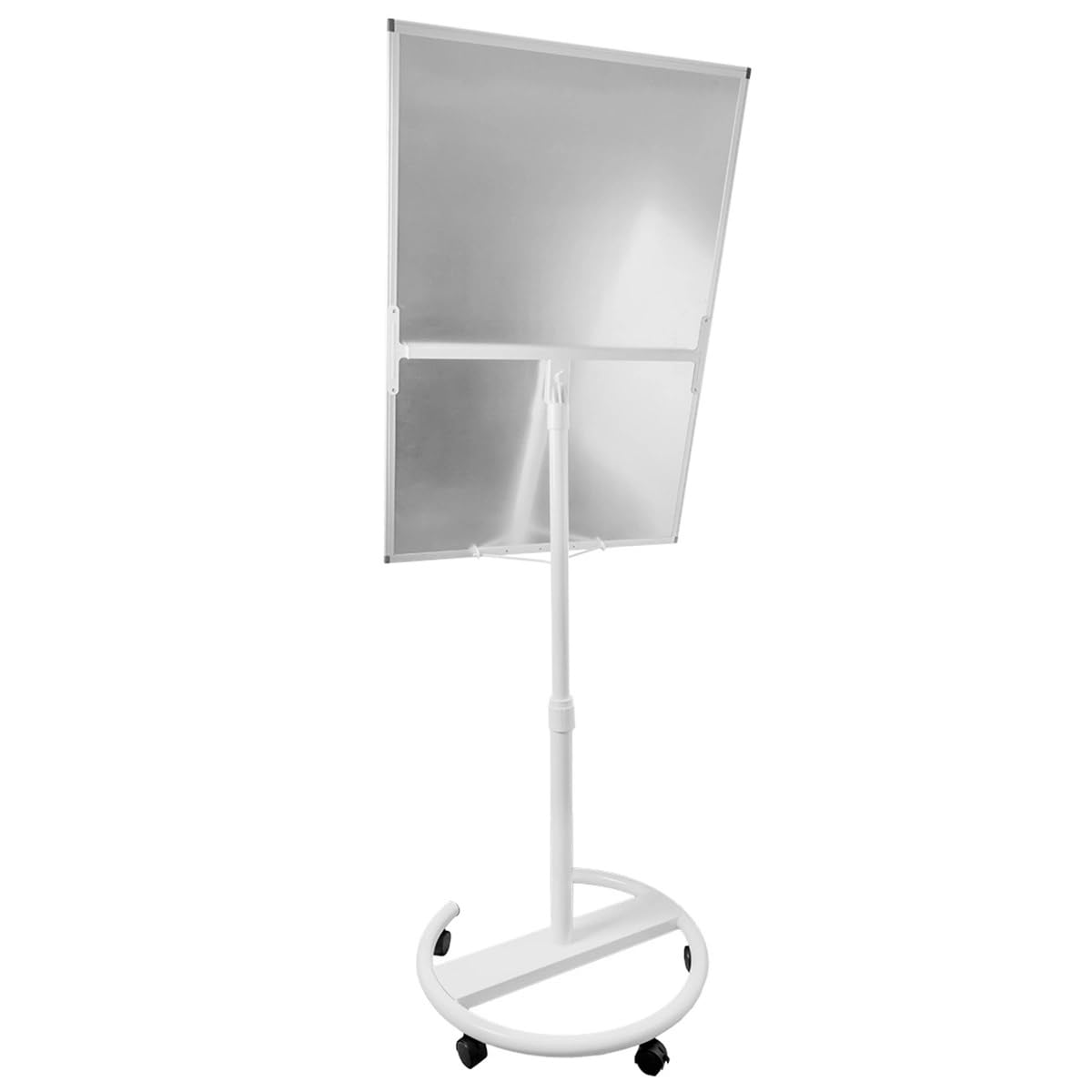 Spacetronik Flipchart 70x100 cm, Mobiles Whiteboard auf Rollen