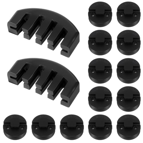 15 Pack Rubber Violin and Viola Mute Set