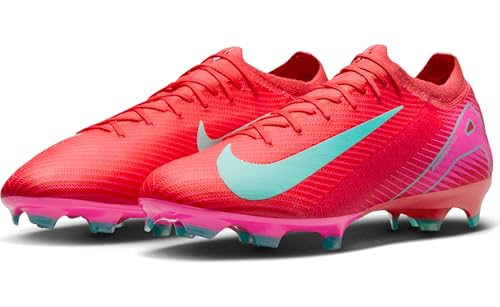 Nike Mercurial Vapor 16 Pro FG Low-Top Soccer Cleats (FQ8685-800, Ember Glow/Aurora Green)2