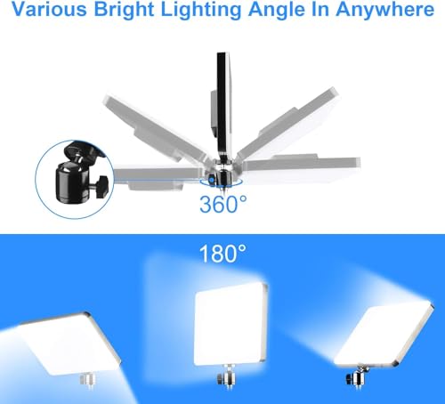 Image of FKU 11 INCH LED Lighting Panel with Remote for Photography Light Control for Live Stream Video Photo Lamp (10 INCH ONLY PANAL Light)