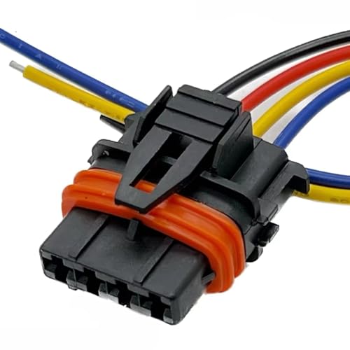 Connecteur de bobine d'allumage étanche pour réparer le faisceau auto 4 broches - 6