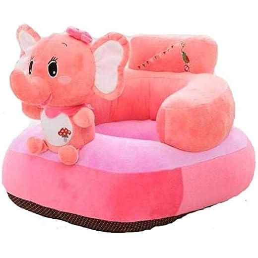 Cute Elephant Baby Sofa Seat Plush Cushion