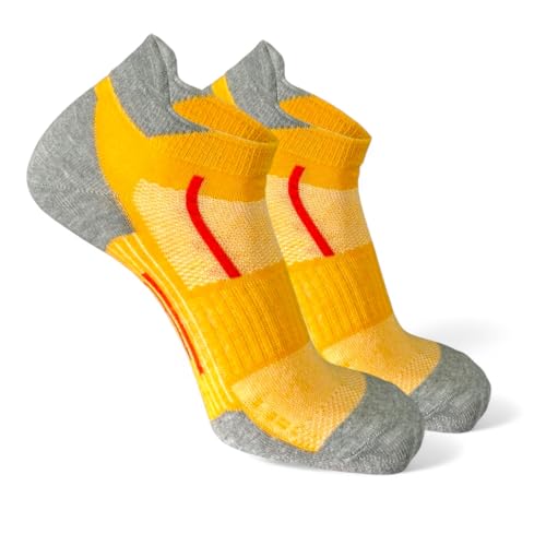 Image of Sockscarving Feel The Comfort Ankle Socks For Men Cotton, Gym Socks For Men WorkOut Breathable Low Cut Sports Socks With Heel Tab, Moisture Wicking, Pull On & Stretchable Free Size