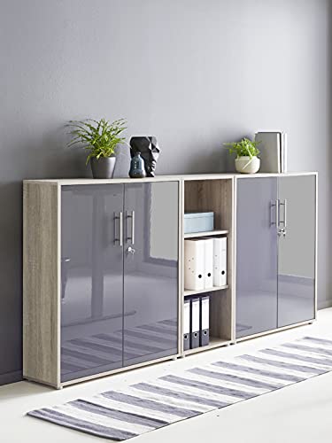 Moebel-Dich-Auf Schrankwand TABOR 8 Aktenschrank Set