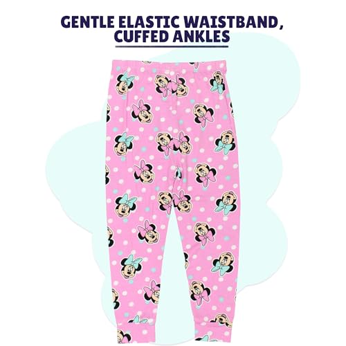 Disney Minnie Mouse Toddler Girls Short Sleeve Viscose Pajama Set3