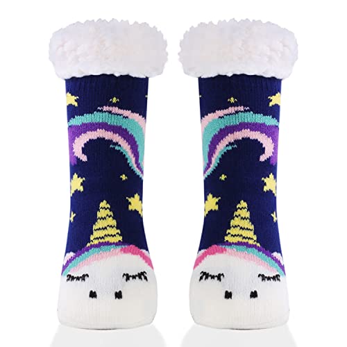 HERYEBING DOXILA Kinder Socken für Mädchen Jungen Lustige...