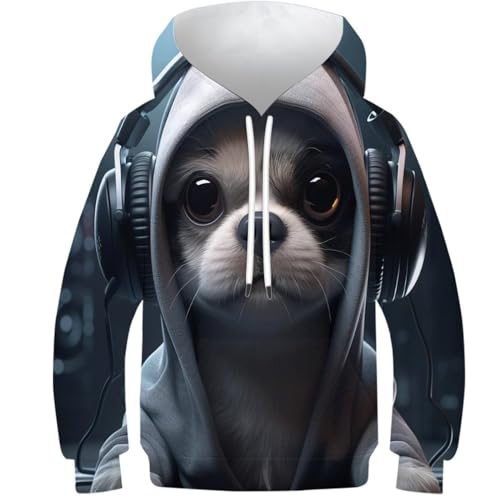 Pull espace fantastique garçon sweat à capuche cosmos fille vêtement enfant manche longue