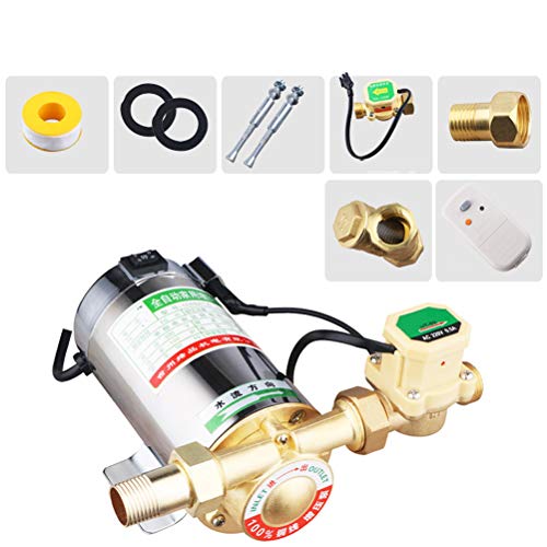 100W Small Water Pump, Household Fully Automatic Booster Pump, Washing Machine, Water Heater, Silent Pressure Pump For Water Pipe, 220V