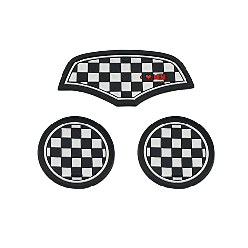 Portavasos de silicona para Mini Cooper F55 F56 set 3 miniatura 1