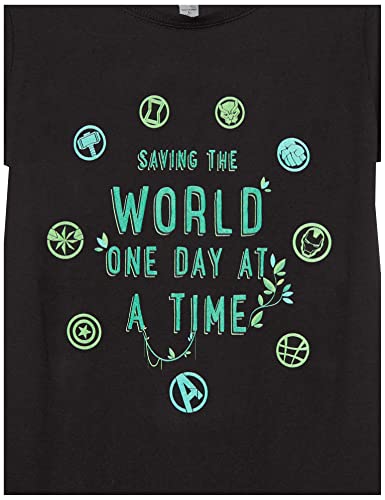 Marvel Girl's World Icons T-Shirt2