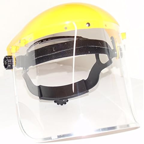 ESENO Lightweight Clear Safety Face Shield with Flip-up Visor Cover