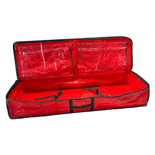 Cabilock Christmas Tree Storage Bag Extra Large Carrier Pouch for Artificial Trees Holiday Items and Seasonal Design Zippered Closure