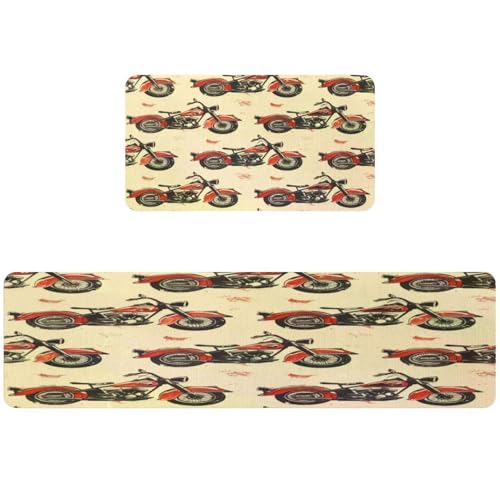 Alfombra de cocina absorbente para pasillos y cuartos de lavado pack de 2 unidades 2