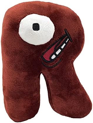 bdao gift Alphabet Lore Plush Toy,Alphabet Sweets,Soft Alphabet Lore Stuffed Dolls Educational Letter Toys,Stuffed Figure Doll for Kids and Adults,Toy for 1 2 3 year old Boys/Girls, (A)