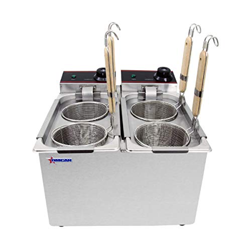 COUNTERTOP ELECTRIC PASTA COOKER by Omcan – Stainless Steel, Silver, Model 43558