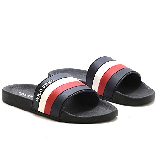 Chinelo Masculino Slide FJ Azul Marinho 42