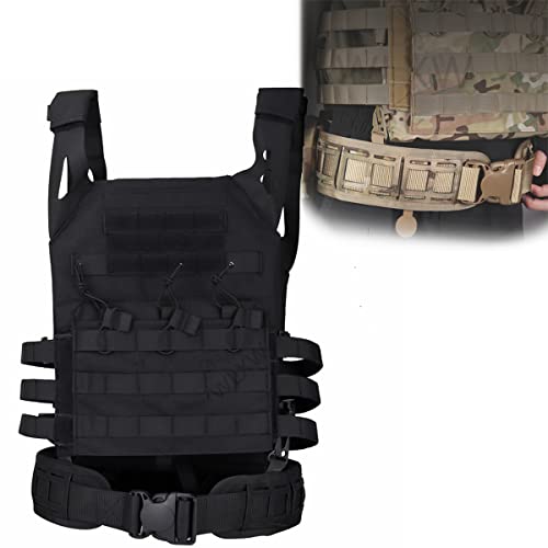 Ceinture de combat tactique et gilet airsoft Molle pour chasse et CS wargame