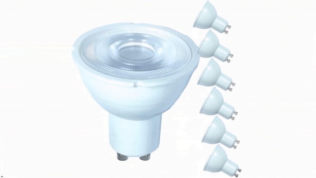 QLEE Gu10 Led Bulb Dimmable Mr16 Par16 Led Light Bulb 6.5w Ac 120