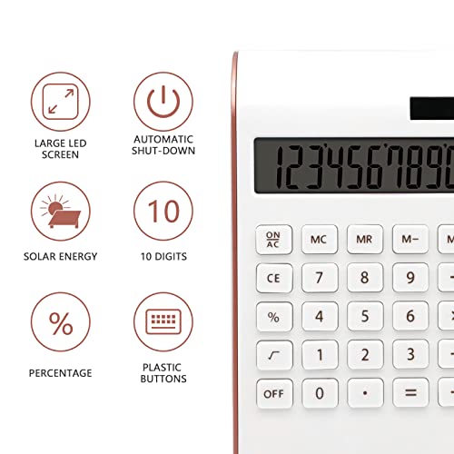UPIHO Rose Gold Calculator の商品画像 2