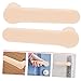 NUOBESTY 4pcs Babyproof Door Handle Protective Covers -Collision Silicone Knob for Safe Home Use Comfortable Skid Design Fit for All Door Types