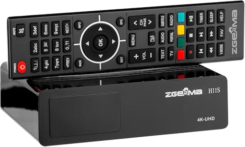 Zgemma H11S Upgrade From H9S DVB-S2X 4K UHD Satellite Receiver With Android and Enigma 2 IPTV