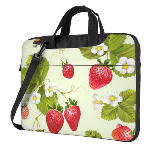 Bolso de ordenador unisex con estampado decorativo y asas de mano