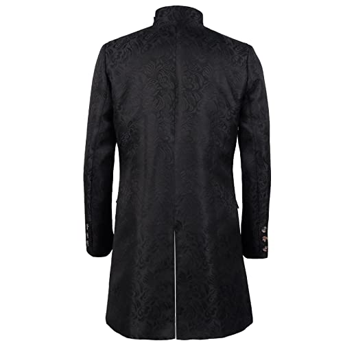 Men's Casual Jackets Stylish Retro Tuxedo Coat Fashion Court Medieval Punk Wear Ideal for Parties and Events3