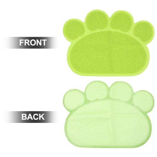 Milisten Tapete De Areia Para Gatos - Tapete Grosso Para Capturar Lixo Protege O Chão É Macio Nas Pa