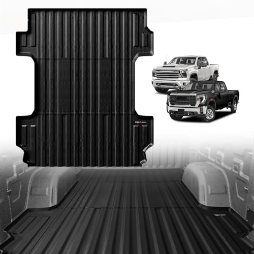 TripleAliners Truck Bed Mat Compatible with 2020-2025 2026 Chevy Silverado/GMC Sierra 2500 3500HD...