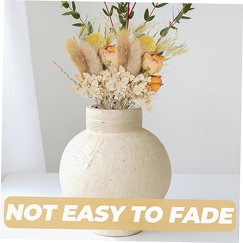 6 ramos mini de flores secas con tallos para decoración miniatura 3