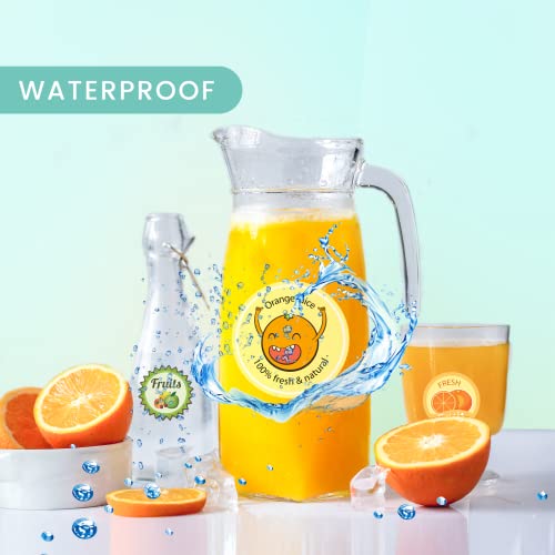 Uinkit 105 Sheets Premium Printable Vinyl Sticker Paper For Inkjet Printer Cricut,Included 100Sheets Glossy And 5Sheets Transparent Label Waterproof Adhesive Dries Quickly Tear-Resistant, Removable #TOP3