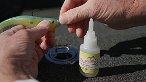 Rite-Hite Avid Angler Solutions Fishing Glue - Perfect Solution For Repairing Hard Or Soft Plastic Lures, Securing Soft Swimbaits To Jigheads, Or Reinforcing Braid To Fluorocarbon Connection Knots. #TOP6