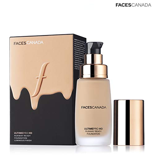 Image of FACESCANADA Ultime Pro HD Runway Ready Buildable coverage full Natural All Skin Liquid Foundation Beige 03