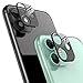 Ossky Protector Camara iPhone 11, Anti-Rasguños/Anti-Polvo[Compatible para Funda],Protector Cámara Trasera Case para iPhone 11,iPhone 11 Accesorios-Negro/2 Pack