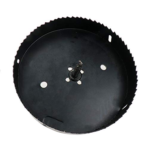 Image of Hole Saw 7-inch Dia Hole Cutter Drill Bit for Drilling Holes in Wood, Plastic, Drywall, Thin Metal