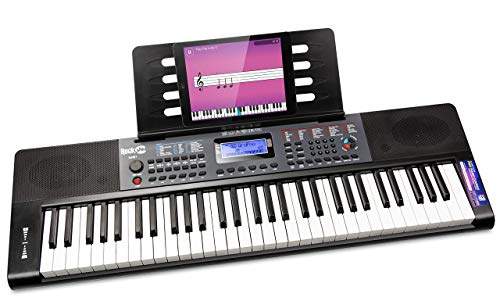 Rockjam 61 Piano Clavier Clé + Clavier Double Embase Support 29 Réglables + Xfinity Doublebraced Pré Assemblé Support de… - Les Beatles, Paul McCartney, John Lennon, RIngo Starr, George Harrison Rockjam 61 Piano Clavier Clé + Clavier Double Embase Support 29 Réglables + Xfinity Doublebraced Pré Assemblé Support de… – Image 3