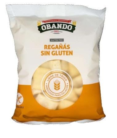 Picos Sin Gluten- Envío 24 h - Los mejores picos Artesanales Obando - Panadería (7x80g, Regaña)