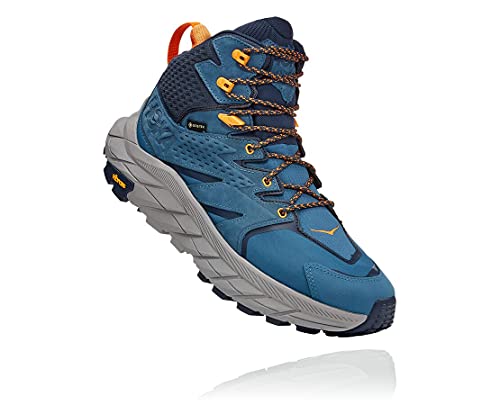 HOKA ONE ONE Anacapa Mid GTX Herren Wanderschuh, Real Teal Outer Space, 46 2/3 EU