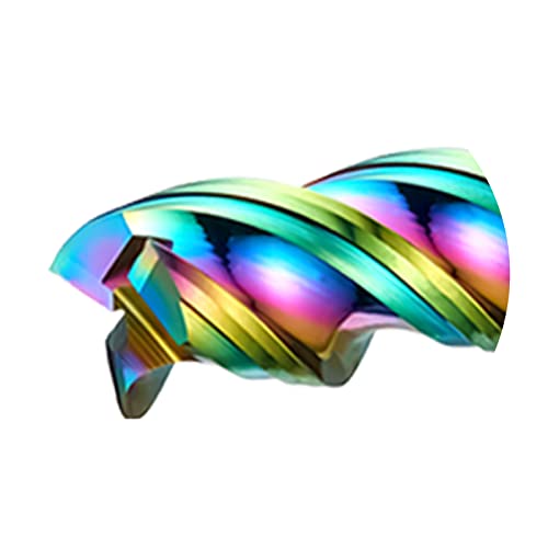 Image of Tools DLC Series Carbide Square End Mill, Diamond-Like Coating, End Mill for Aluminum, Copper, Magnesium Alloys, High Silicon Aluminum, Composite Materials, 3 Flute, Metric Size（D10-75L, 2pcs）