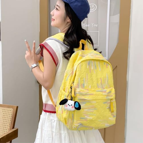Image of Tinytot 30 Litre Japanese Korean Style School Bag Water-Resistant Laptop & Travel Backpack - Unisex Large 18 Inches Multipurpose Student Backpack for Boys & Girls, Men & Women
