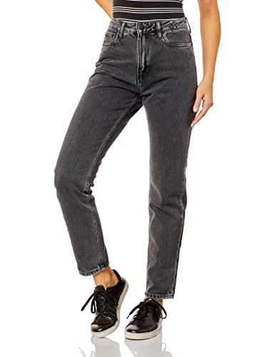 Jeans mom, Calvin Klein, Feminino, preto, 42