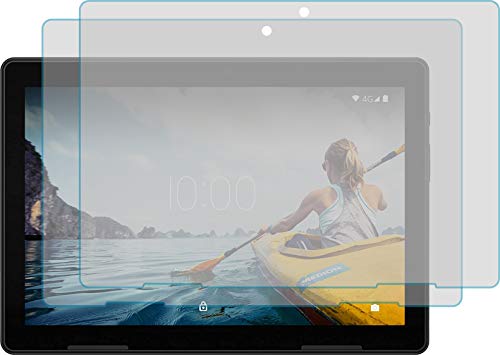 Preisvergleich Produktbild 4ProTec I 2X Schutzfolie MATT passgenau für MEDION LIFETAB E10713 - Bildschirmschutzfolie Schutzhülle