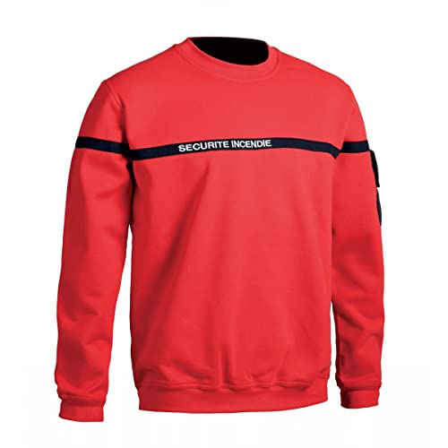 T.O.E. Concept Sweat Sécurité Incendie Sécu One - Rouge