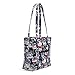 Vera Bradley Women's Cotton Small Vera Tote Bag, Snow Globes - Recycled Cotton, One Size