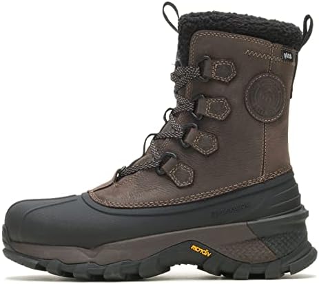 Wolverine Men's Glacier Arctic Snow Boot, Dark Brown, 7 | Image 2